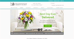 Desktop Screenshot of merrittflorist.com